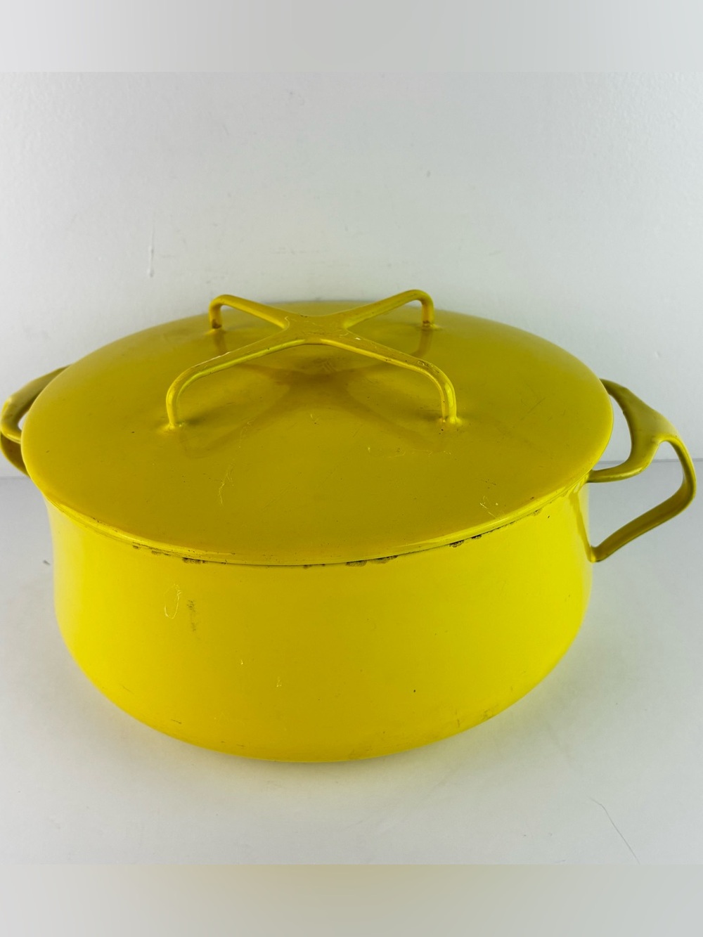 Dansk Kobenstyle Vintage 1950’s Covered Enamel Dutch Oven